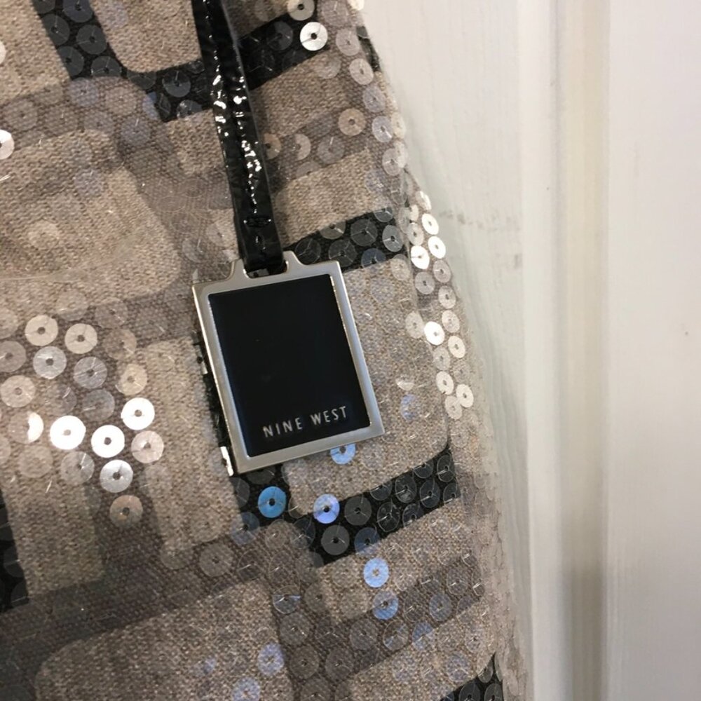 Nine West Sequin Tote Bag - Picture 2 of 11